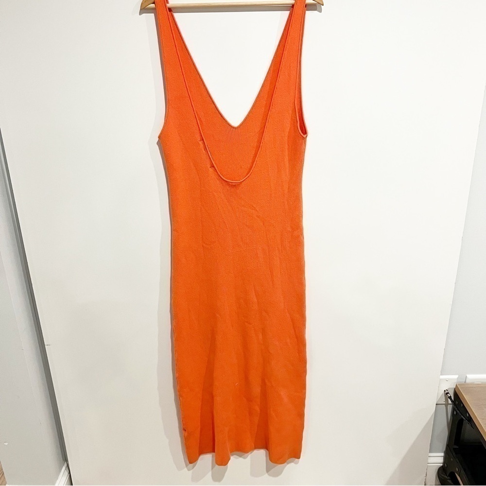 Free People Danielle Sweater Midi Ribbed Dress - Picture 5 of 13